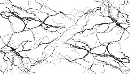 Fototapeta premium Complex realistic lightning storm web vector background.