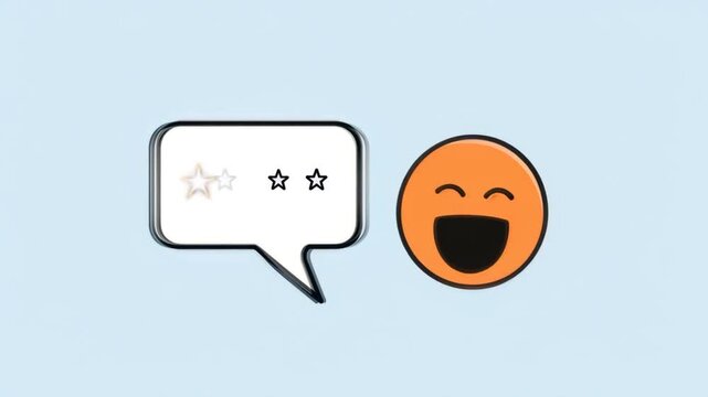 Customer rating feedback review average comment star message smile satisfaction, customer service feedback rating testimonial communication, low star comment dissatisfaction opinion review