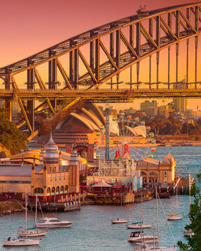 Sunset over Lavender Bay