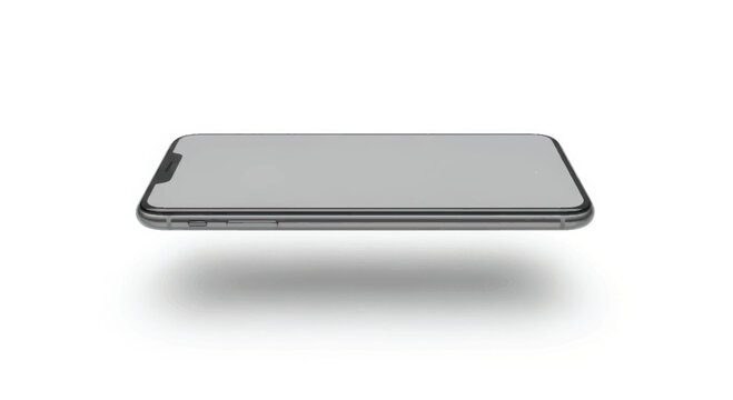 Sleek modern smartphone with minimalist design displayed against a plain background
