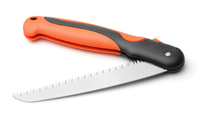 Fototapeta premium Folding hand pruning saw