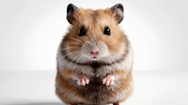 Hamster dance fun with cute hamsters moving around and having a great time in a simple space