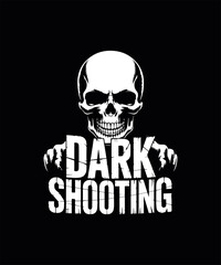 Fototapeta premium Skull with text 