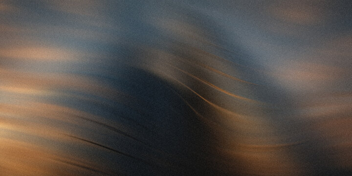 Abstract background featuring flowing golden waves against a dark textured blue atmosphere surface