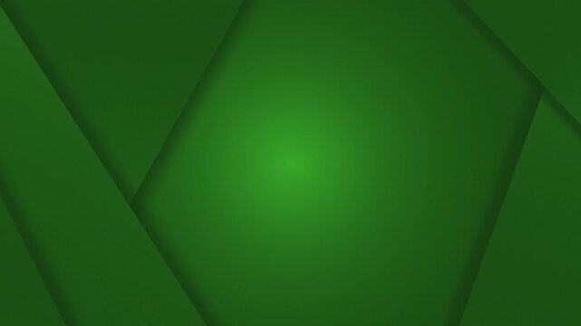 Green corporate motion background with glowing lights. Seamless looping. Graphic motion in 4K