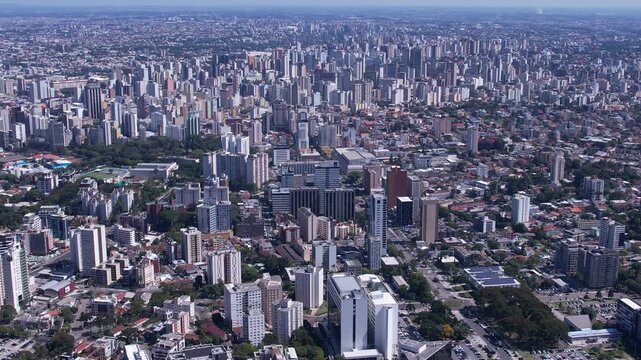 Video de Curitiba &aacute;ereo, feitas com drone
