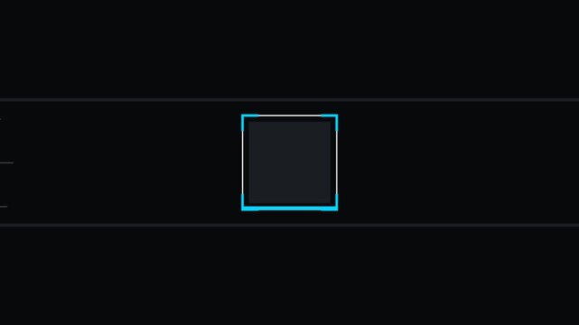 Abstract Dark Background with Glowing Geometric Shapes and Lines, Modern Digital Animation.