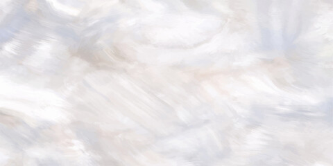 A serene summer day features white fluffy clouds drifting across a bright blue sky background, creating a soft nature texture and abstract cloudscape pattern with light winter color © Md