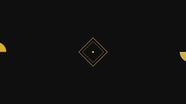 Minimalist Abstract Logo Reveal Animation with Geometric Shapes.