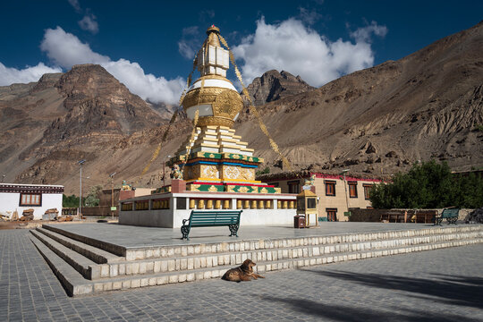 Chorten of Tabo new monastery 