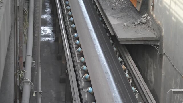 Coke oven plant on a steelworks in the UK. Now decommissioned.