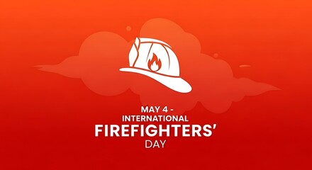 Fototapeta premium International Firefighters' Day May 4th Celebration
