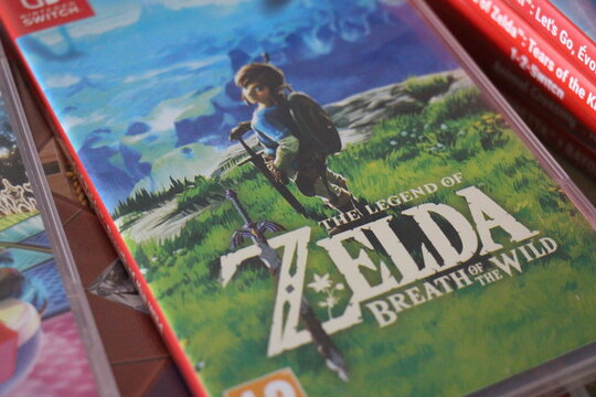 zelda breath of the wild, Nintendo games, Nintendo Switch console