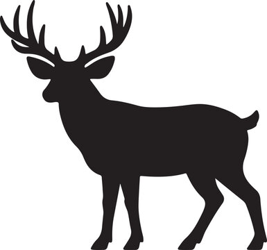 Mule Deer Vector Graphic by Creative Designer