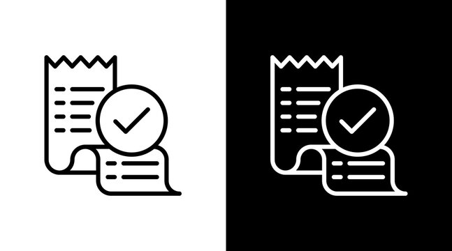 Order Confirmed  White Icon Set Design