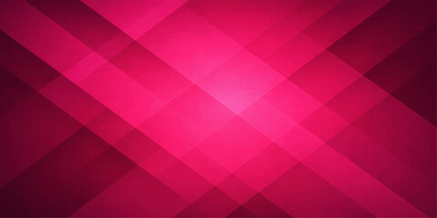 Obraz premium Abstract pink geometric background with triangles and colorful mosaic pattern design