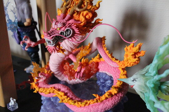 figurine from one piece, luffy