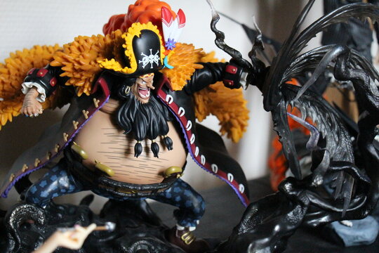 figurine from one piece, manga, luffy