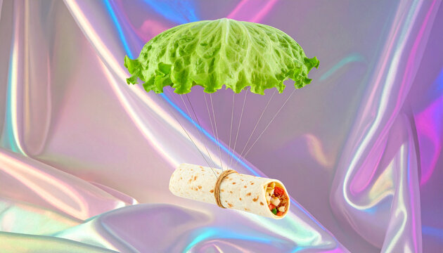 Burrito Celebration Concept Image, Savor Every Bite and Enjoy Culinary Creativity.