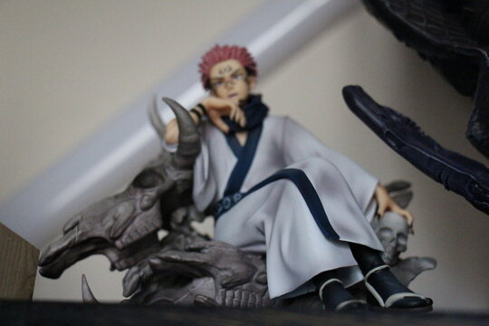 Ryomen Sukuna figurine from jujutsu kaisen, manga