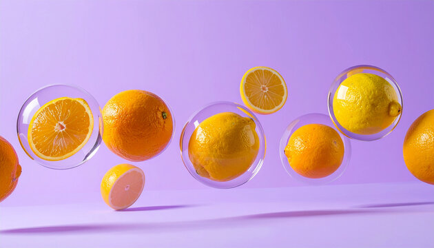 Vitamin C Awareness Concept Image. Promoting Immune Health and Daily Nutrition.