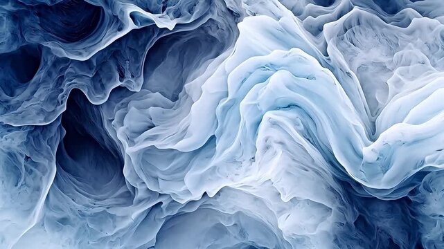 Digital technology clean and simple ice blue abstract background