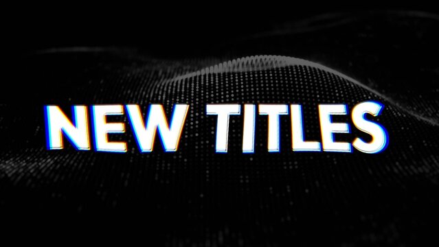 Modern Text Animation 05