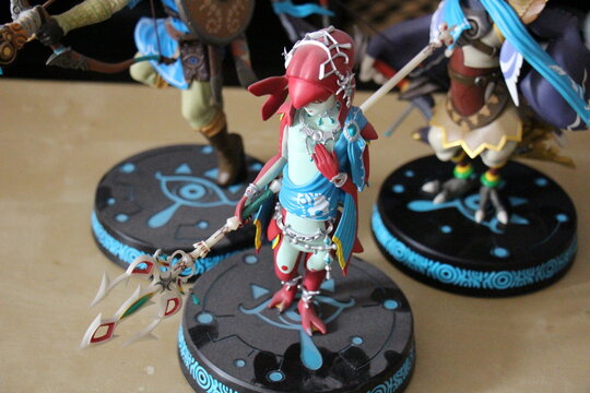 Mipha figurine from the legend of zelda games