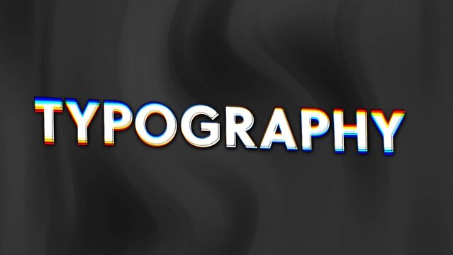 Modern Text Animation 08