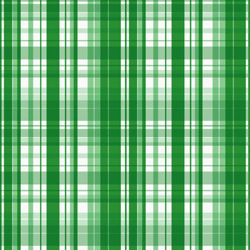 Traditional tartan repeating texture with horizontal and vertical stripes