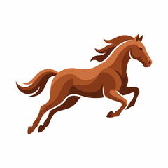 Obraz premium This dynamic image showcases a galloping horse, symbolizing strength, freedom, and grace, celebrating the powerful connection between nature and spirit in a beautiful manner.