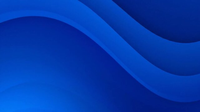 Abstract Blue Waves Background for Modern Presentations and Designs.