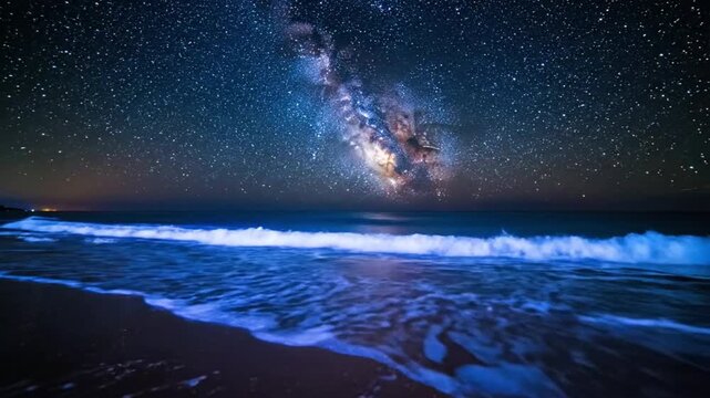 night sky with stars