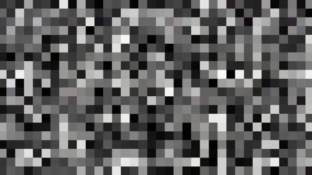 gray pixel static black and white gray box pattern  0007