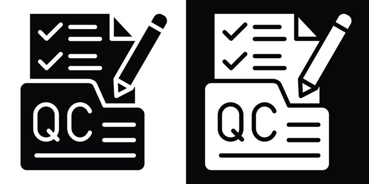 Document-Check In Monochrome Glyph