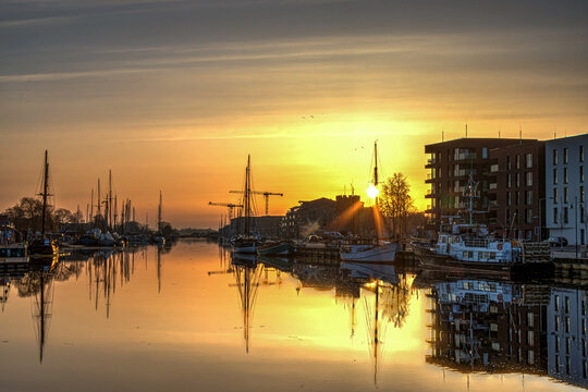 Museumshafen am Morgen