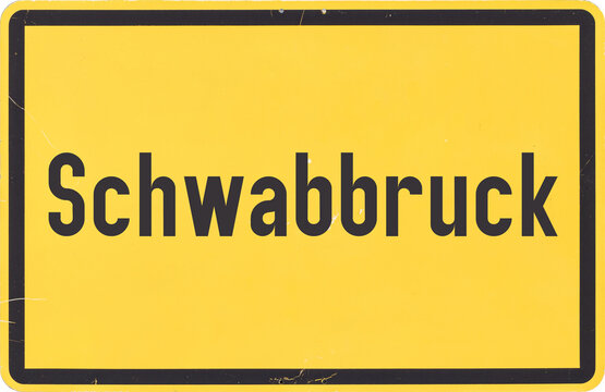 Ortsschild Schwabbruck
