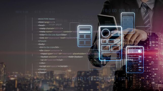 UI UX mockup showing application layout, structure, and code interface. UI design defines user flow, UI design improves clarity, UI design enhances experience, and UX design supports logic. Marrow