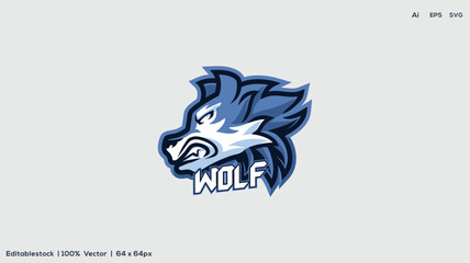 Esport mascot logo badge vector illustration © Effort less