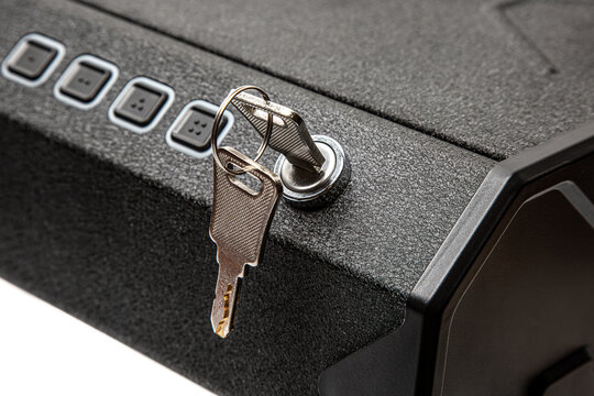 Close Up Safe Key Lock