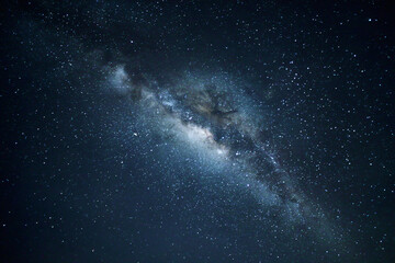 Fototapeta premium A breathtaking night sky filled with stars and the Milky Way's glowing band of light.