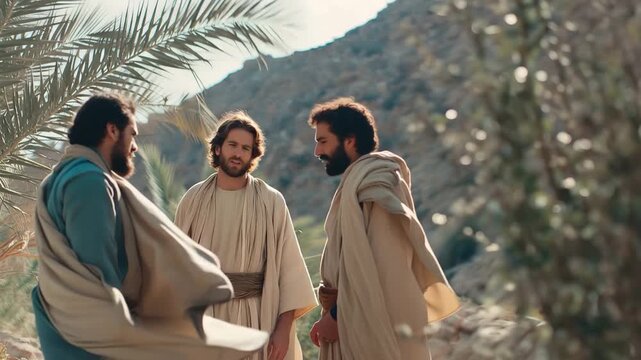 Philip and Nathanael Follow Jesus, the Son of Joseph of Nazareth