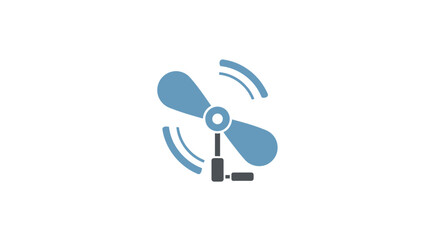 Wireless internet router device symbol.
