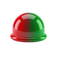 Fototapeta premium Colorful bell icon with red and green gradient - isolated on transparent background