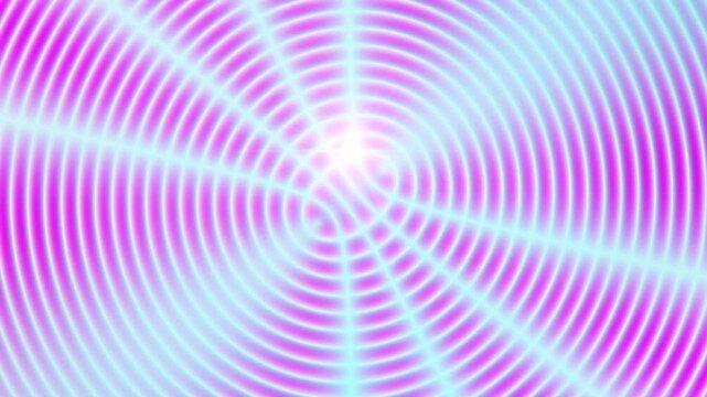 Moire glow pattern abstract background. 4k resolution 2D backdrop