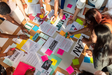 Collaborative brainstorming session creativity