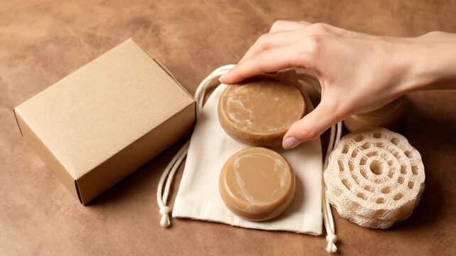 Eco-Friendly Soap Bars - Sustainable Packaging and Natural Skincare.
