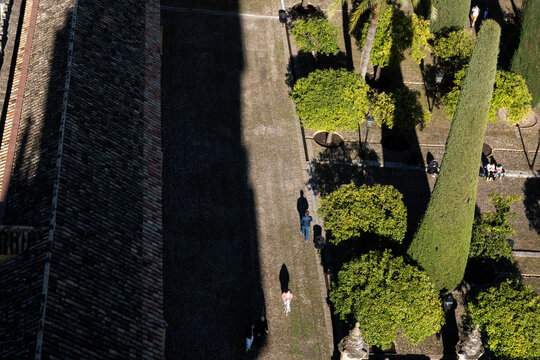 Patio de los naranjos de la mezquita de C&oacute;rdoba
