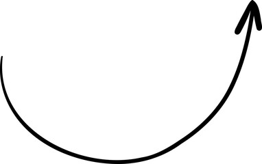 Fototapeta premium Scribble Arrow