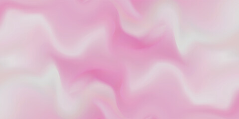 Pink strawberry yogurt or ice cream surface texture with wave pattern. Milk creamy sweet fruit and berry product. Soft and frozen sorbet or dairy pudding smooth top. Realistic vector background. © Dul